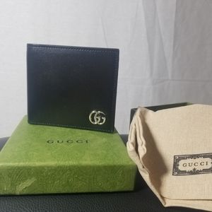 Gucci Mens Silver Marmont Wallet